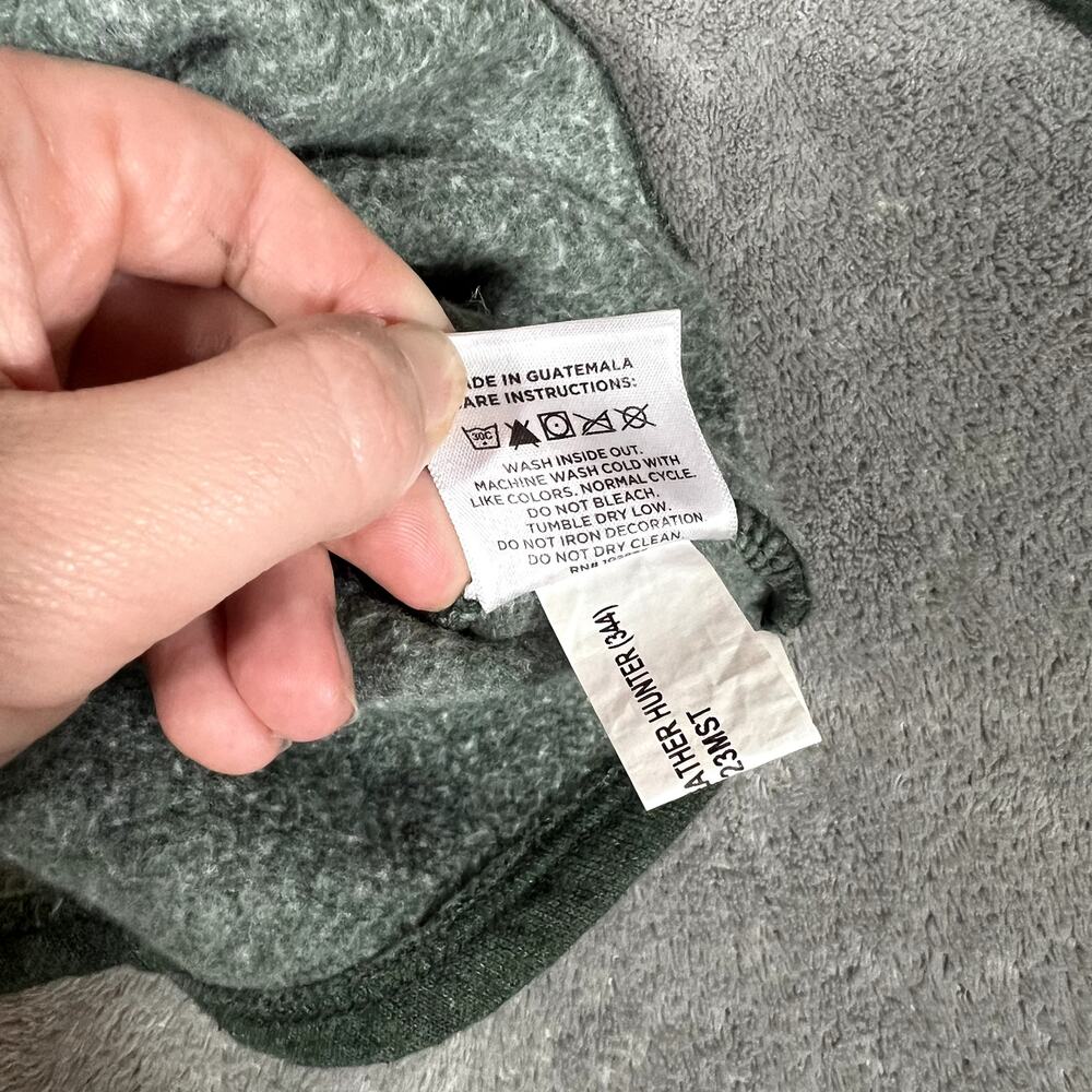 Masters Women's Dark Green Half-Zip Pullover Sweatshirt - Picture 10 of 10